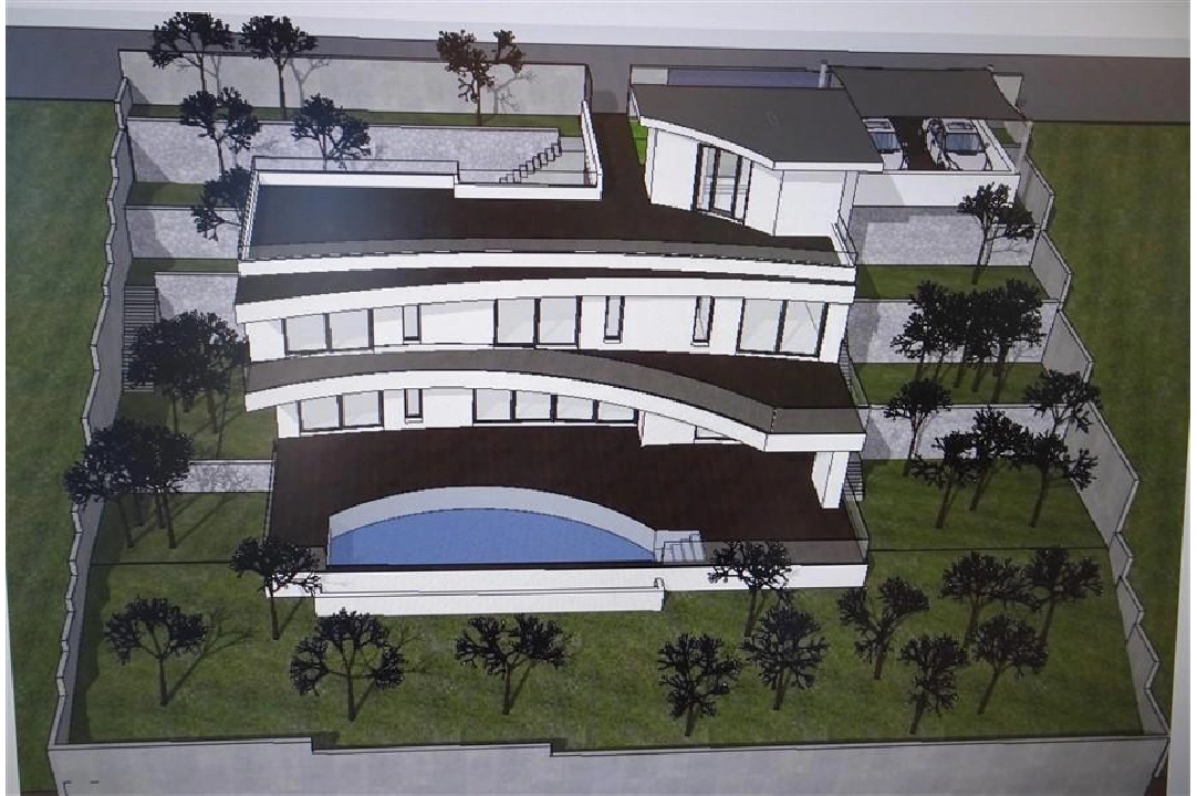 villa en Calpe en venta, superficie 599 m², parcela 1001 m², 4 dormitorios, 4 banos, piscina, ref.: COB-3362-4
