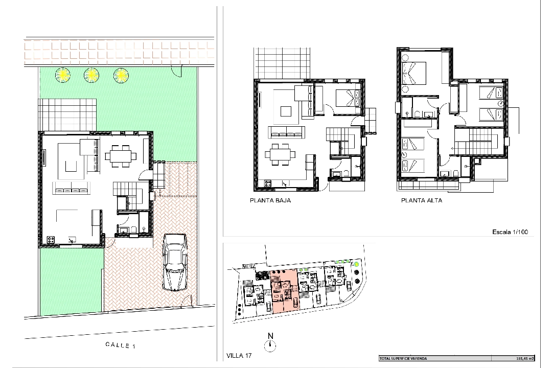 villa en Denia en venta, superficie 155 m², ano de construccion 2024, aire acondicionado, parcela 220 m², 3 dormitorios, 3 banos, piscina, ref.: NL-NLDNB1425-16