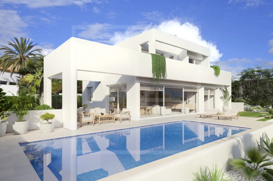 villa en Benissa costa(Baladrar) en venta, superficie 138 m², ano de construccion 2023, + calefaccion suelo, aire acondicionado, parcela 625 m², 3 dormitorios, 3 banos, piscina, ref.: NL-NLD1444-1