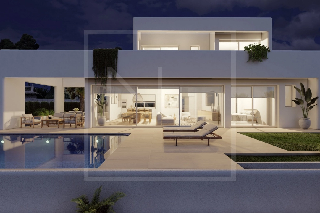 villa en Benissa costa(Baladrar) en venta, superficie 138 m², ano de construccion 2023, + calefaccion suelo, aire acondicionado, parcela 625 m², 3 dormitorios, 3 banos, piscina, ref.: NL-NLD1444-2