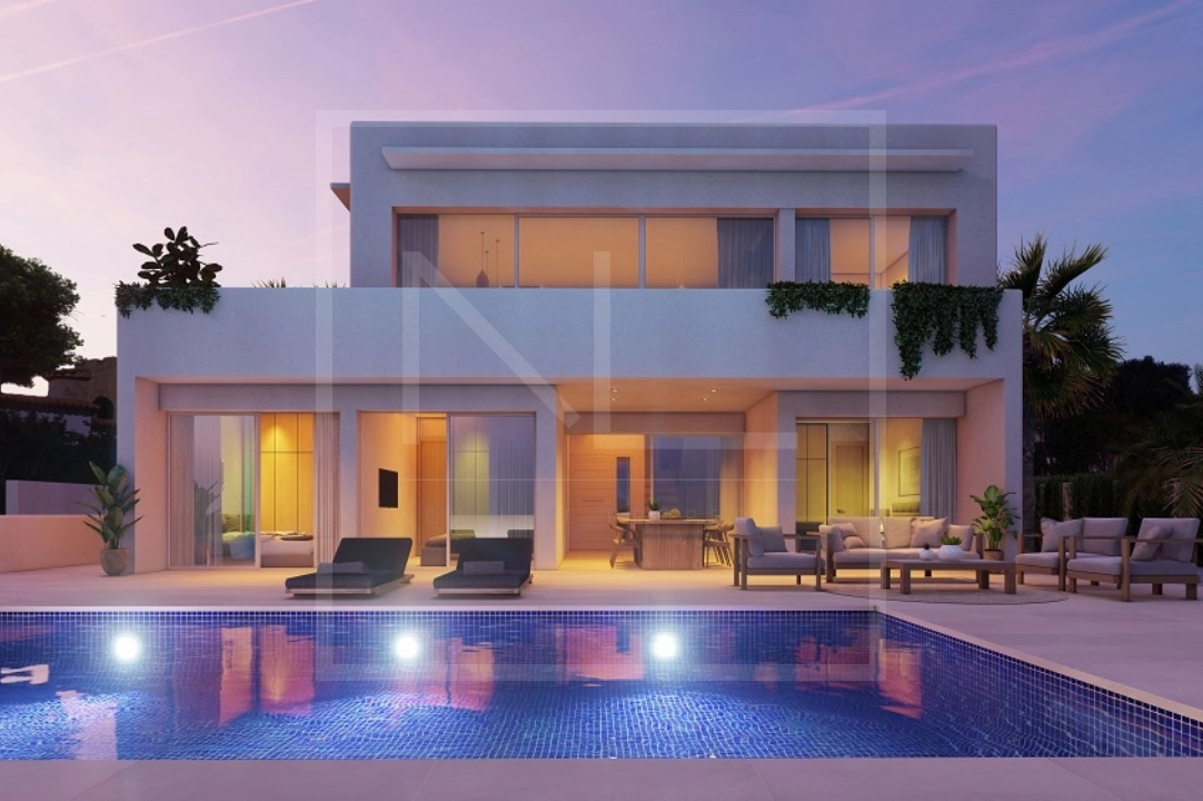 villa en Benissa costa(Baladrar) en venta, superficie 142 m², ano de construccion 2023, + calefaccion suelo, aire acondicionado, parcela 729 m², 4 dormitorios, 3 banos, piscina, ref.: NL-NLD1445-1