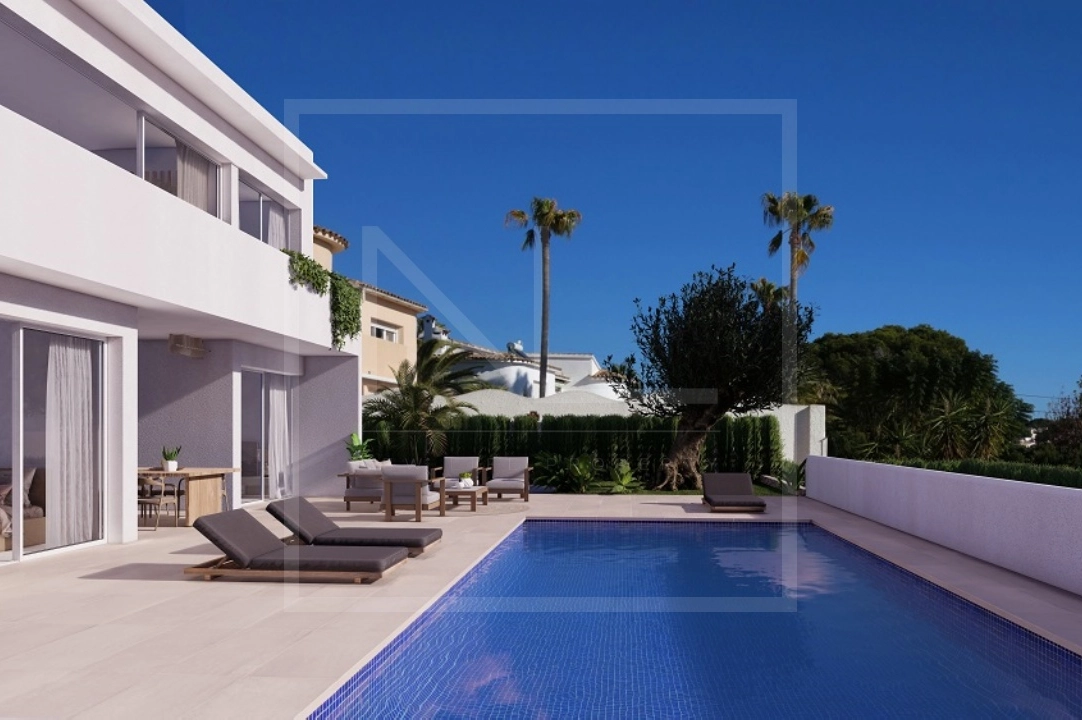 villa en Benissa costa(Baladrar) en venta, superficie 142 m², ano de construccion 2023, + calefaccion suelo, aire acondicionado, parcela 729 m², 4 dormitorios, 3 banos, piscina, ref.: NL-NLD1445-2