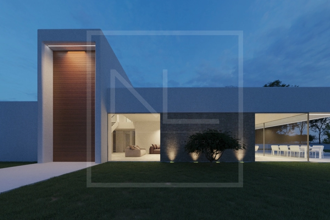 villa en Moraira en venta, superficie 268 m², ano de construccion 2023, + calefaccion central, aire acondicionado, parcela 891 m², 4 dormitorios, 4 banos, piscina, ref.: NL-NLD1448-2