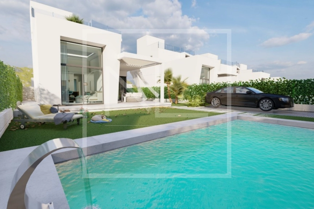 villa en Finestrat en venta, superficie 163 m², ano de construccion 2024, + calefaccion central, aire acondicionado, parcela 393 m², 3 dormitorios, 3 banos, piscina, ref.: NL-NLD1470-2