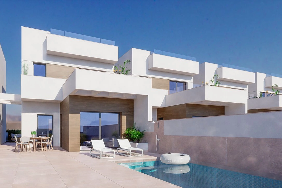 villa en Los Montesinos en venta, superficie 171 m², estado first owner, parcela 219 m², 3 dormitorios, 3 banos, piscina, ref.: HA-MSN-112-E01-1