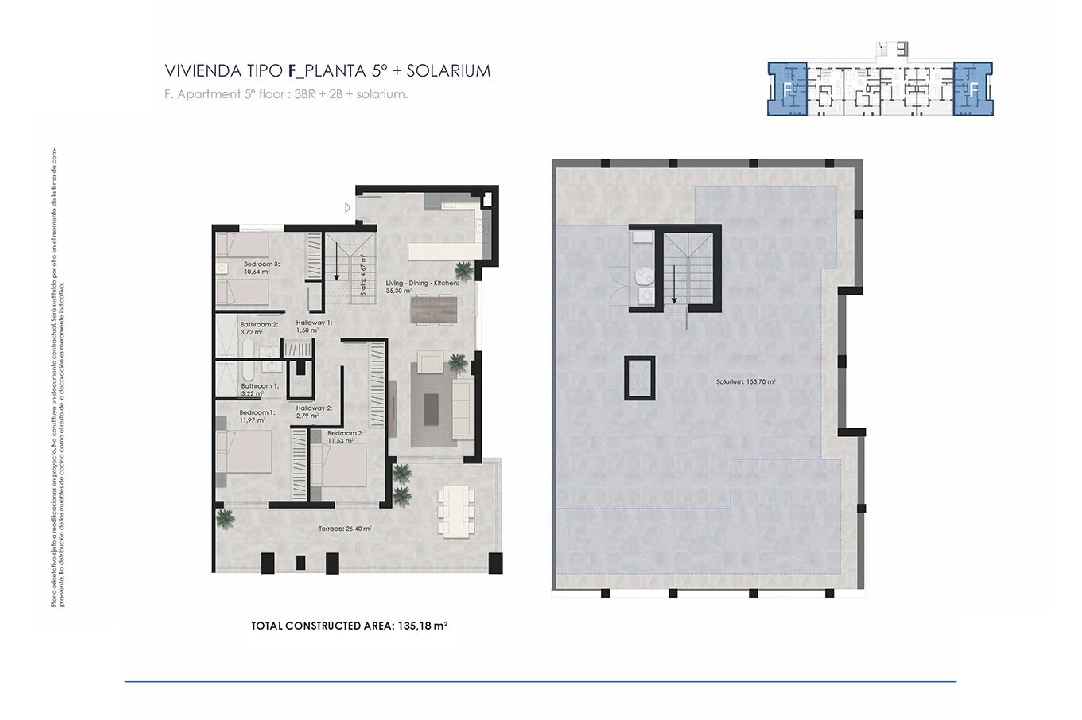 atico en Torrelamata en venta, superficie 213 m², estado first owner, 3 dormitorios, 2 banos, piscina, ref.: HA-TLN-135-A02-6