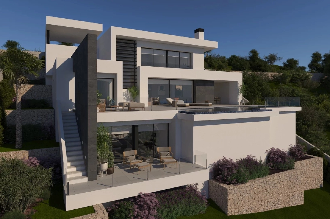 villa en Cumbre del Sol en venta, superficie 337 m², parcela 824 m², 3 dormitorios, 4 banos, piscina, ref.: BS-82447844-2