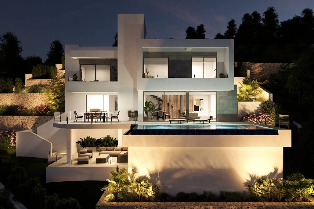 villa en Cumbre del Sol en venta, superficie 320 m², parcela 805 m², 3 dormitorios, 3 banos, piscina, ref.: BS-82447847-6