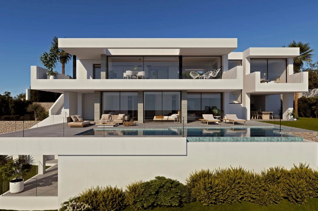 villa en Cumbre del Sol en venta, superficie 597 m², parcela 1158 m², 3 dormitorios, 5 banos, piscina, ref.: BS-82447870-1