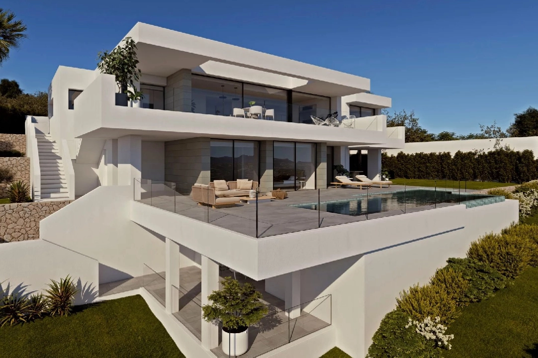 villa en Cumbre del Sol en venta, superficie 597 m², parcela 1158 m², 3 dormitorios, 5 banos, piscina, ref.: BS-82447870-2