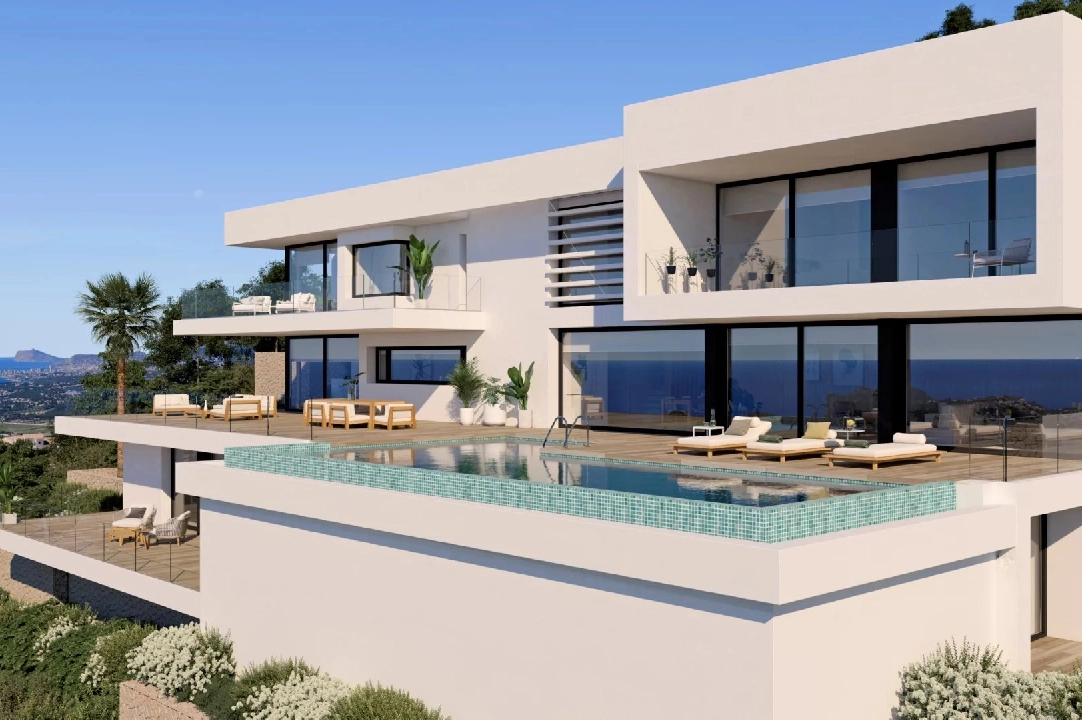 villa en Cumbre del Sol en venta, superficie 1076 m², parcela 2122 m², 1 dormitorios, 1 banos, piscina, ref.: BS-82447877-3