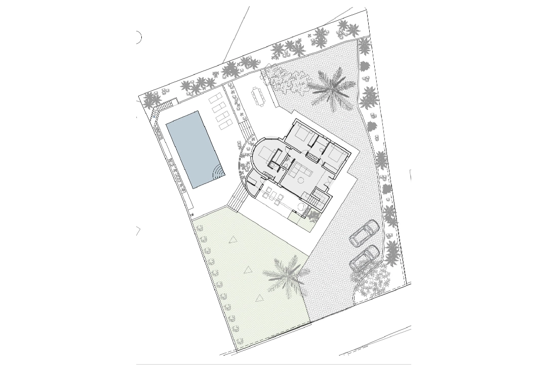 villa en Benitachell(Moraira Alcasar) en venta, superficie 260 m², aire acondicionado, parcela 1280 m², 4 dormitorios, 3 banos, piscina, ref.: CA-H-1675-AMB-24