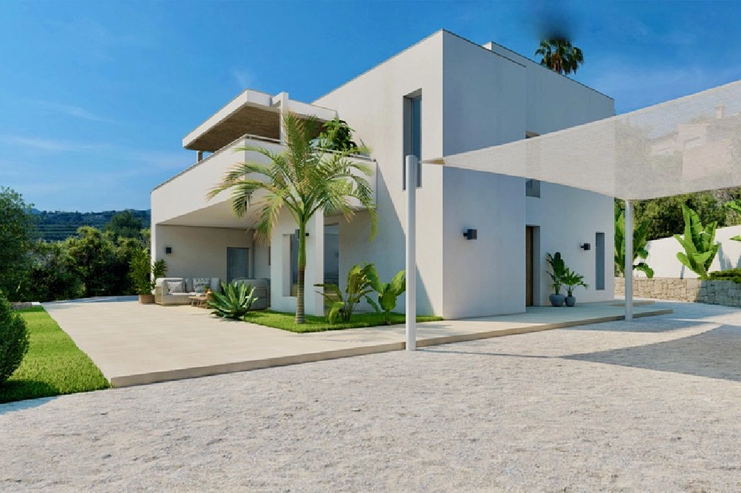 villa en Benitachell(Moraira Alcasar) en venta, superficie 260 m², aire acondicionado, parcela 1280 m², 4 dormitorios, 3 banos, piscina, ref.: CA-H-1675-AMB-4