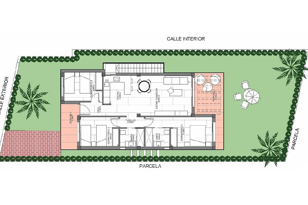 villa en Algorfa en venta, superficie 191 m², estado first owner, parcela 236 m², 3 dormitorios, 2 banos, ref.: HA-ARN-140-E03-8