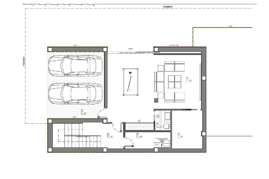 villa en Benitachell(Cumbre del sol) en venta, superficie 613 m², aire acondicionado, parcela 963 m², 3 dormitorios, 2 banos, piscina, ref.: AM-11637DA-3700-8