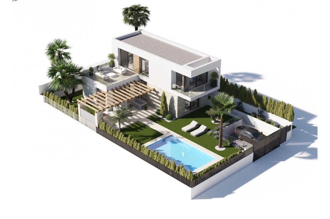 villa en Finestrat(Finestrat) en venta, superficie 245 m², parcela 452 m², 3 dormitorios, 3 banos, piscina, ref.: AM-1074DA-3700-26