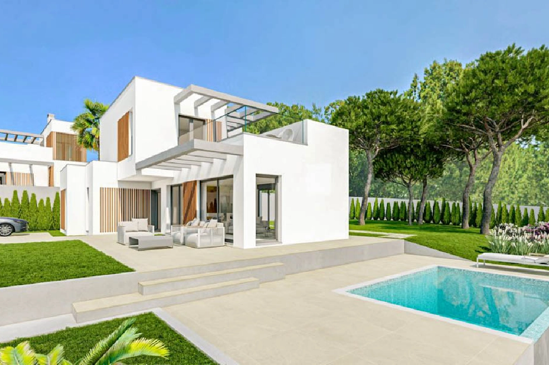 villa en Finestrat(Sierra Cortina) en venta, superficie 150 m², aire acondicionado, parcela 410 m², 3 dormitorios, 2 banos, ref.: BP-7024FIN-4