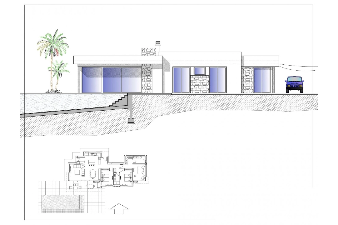 villa en Calpe(Pla roig) en venta, superficie 166 m², aire acondicionado, parcela 800 m², 3 dormitorios, 2 banos, piscina, ref.: AM-11813DA-3700-7