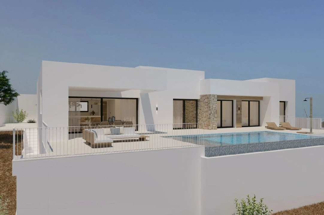 villa en Alcalali(Urbanizacion) en venta, superficie 240 m², aire acondicionado, parcela 800 m², 3 dormitorios, 2 banos, piscina, ref.: AM-11842DA-3700-3