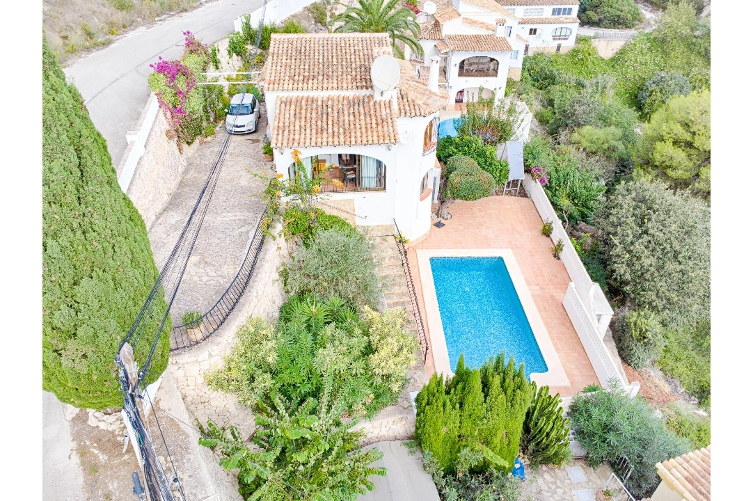 villa en Benissa en venta, superficie 168 m², parcela 820 m², 3 dormitorios, 2 banos, piscina, ref.: AM-12074DA-3700-7