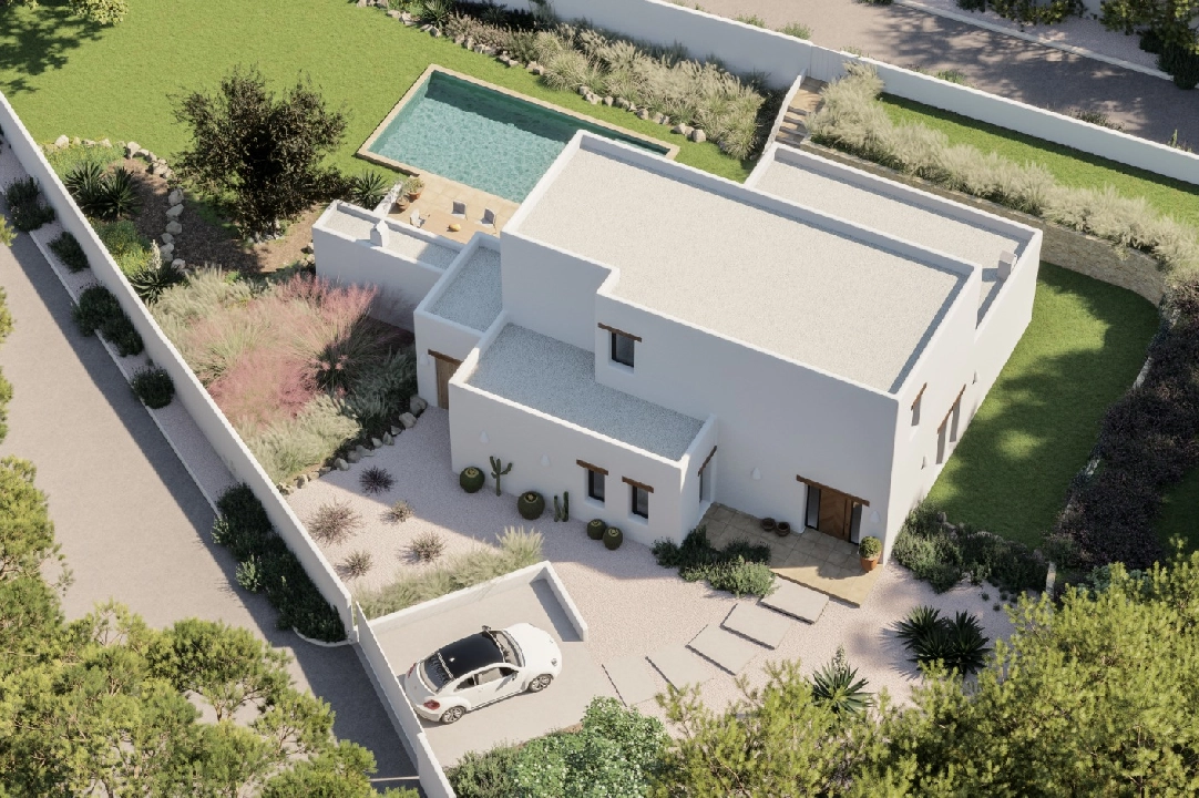villa en Moraira(Cap Blanc) en venta, superficie 145 m², aire acondicionado, parcela 1056 m², 3 dormitorios, 4 banos, piscina, ref.: CA-H-1699-AMB-2