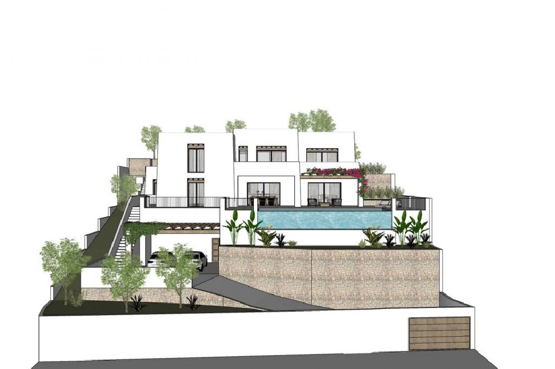 villa en Moraira en venta, parcela 1000 m², 4 dormitorios, 4 banos, piscina, ref.: COB-3416-4