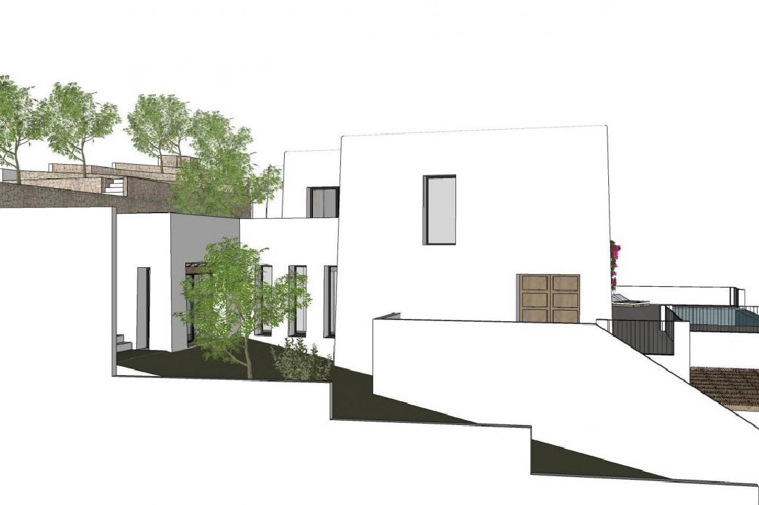 villa en Moraira en venta, parcela 1000 m², 4 dormitorios, 4 banos, piscina, ref.: COB-3416-8