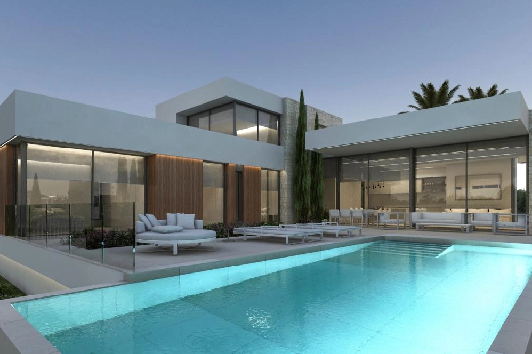 villa en Moraira en venta, superficie 250 m², parcela 1000 m², 4 dormitorios, 3 banos, piscina, ref.: COB-3410-1