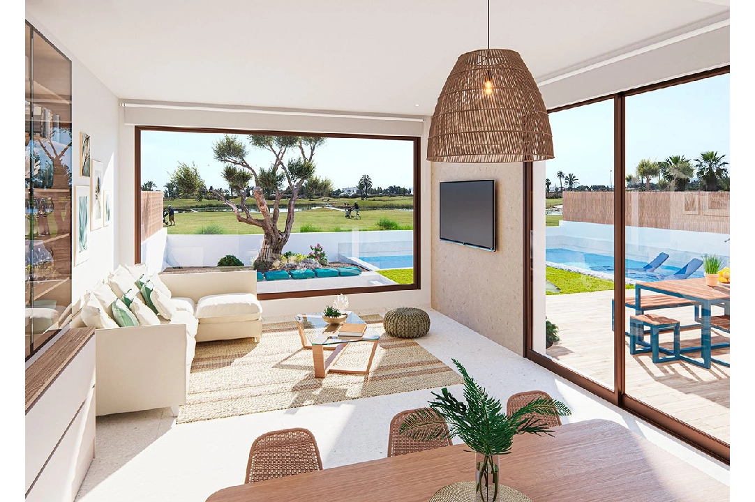villa en Los Alcazares en venta, superficie 108 m², estado first owner, parcela 292 m², 3 dormitorios, 2 banos, piscina, ref.: HA-LAN-430-E01-2