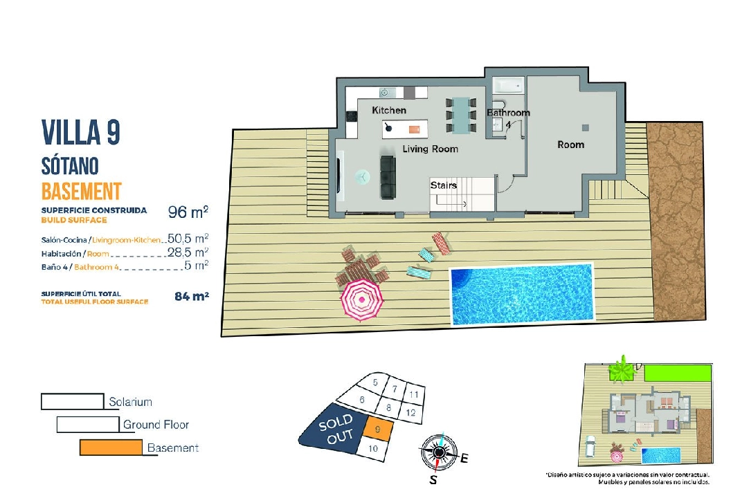 villa en Finestrat en venta, superficie 149 m², estado first owner, parcela 346 m², 3 dormitorios, 2 banos, piscina, ref.: HA-FIN-120-E03-37