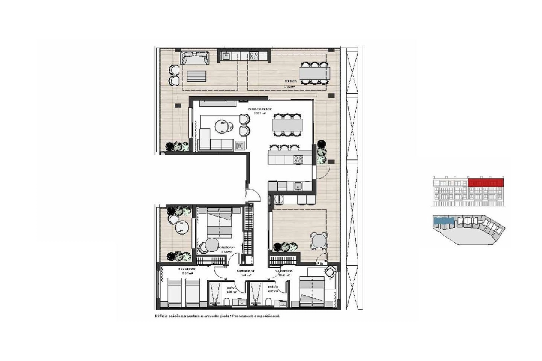 atico en Los Alcazares en venta, superficie 187 m², estado first owner, 3 dormitorios, 2 banos, piscina, ref.: HA-LAN-450-A03-7