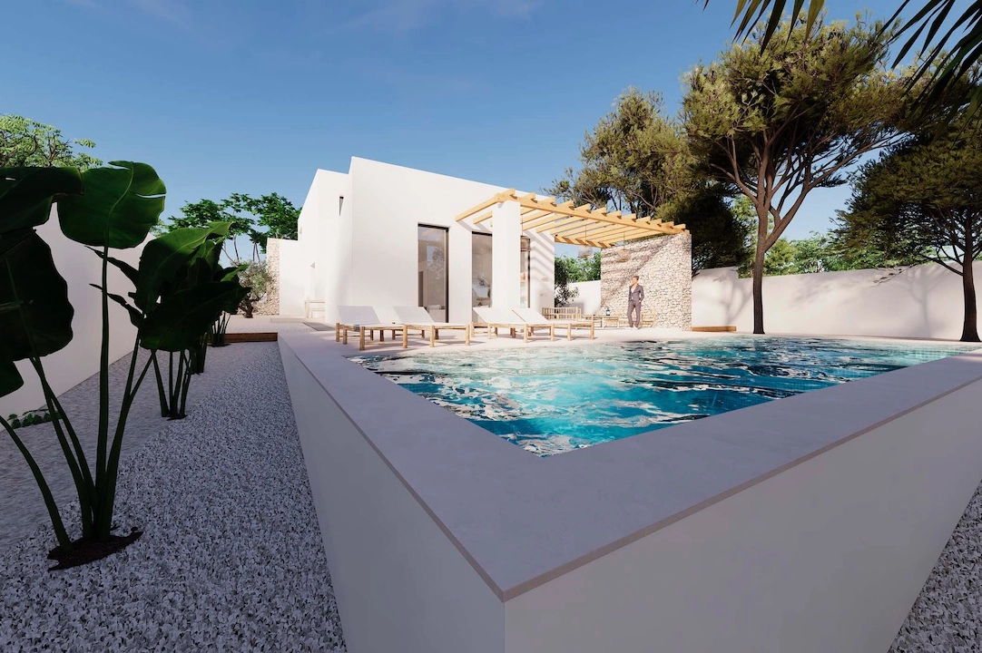 villa en Moraira(Pinar del Advocat) en venta, superficie 268 m², aire acondicionado, parcela 800 m², 4 dormitorios, 3 banos, piscina, ref.: CA-H-1709-AMB-1