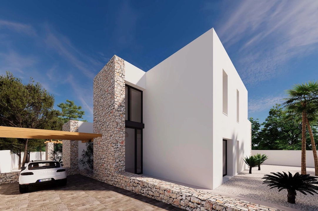 villa en Moraira(Pinar del Advocat) en venta, superficie 268 m², aire acondicionado, parcela 800 m², 4 dormitorios, 3 banos, piscina, ref.: CA-H-1709-AMB-3