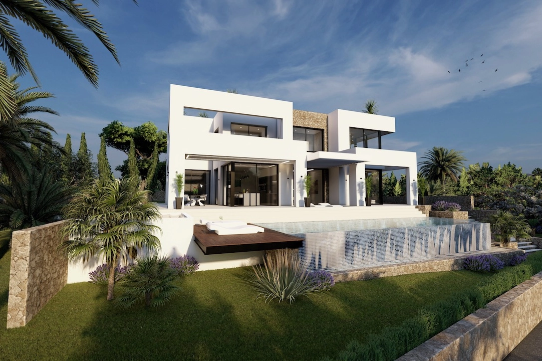 villa en Benissa(Carrions) en venta, superficie 562 m², aire acondicionado, parcela 1347 m², 4 dormitorios, 3 banos, piscina, ref.: CA-H-1710-AMB-1