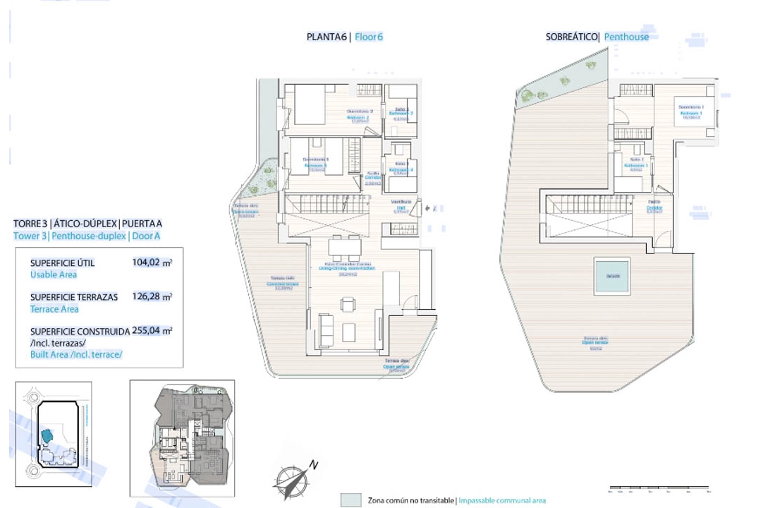 apartamento en Vilajoyosa(Les Torres) en venta, superficie 259 m², aire acondicionado, 3 dormitorios, 3 banos, ref.: BP-7039VIL-35