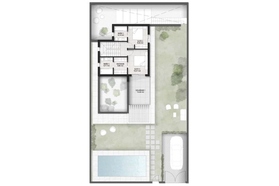 villa en Finestrat en venta, superficie 163 m², aire acondicionado, 3 dormitorios, 3 banos, piscina, ref.: BS-83294472-15