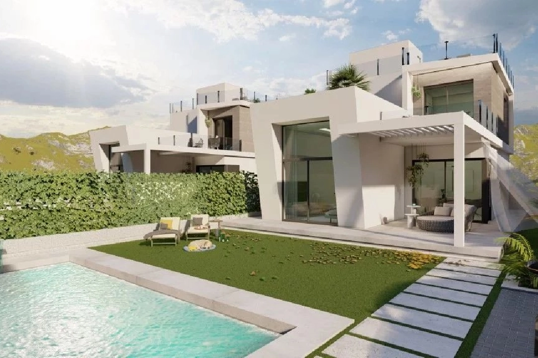 villa en Finestrat en venta, superficie 163 m², aire acondicionado, 3 dormitorios, 3 banos, piscina, ref.: BS-83294472-21
