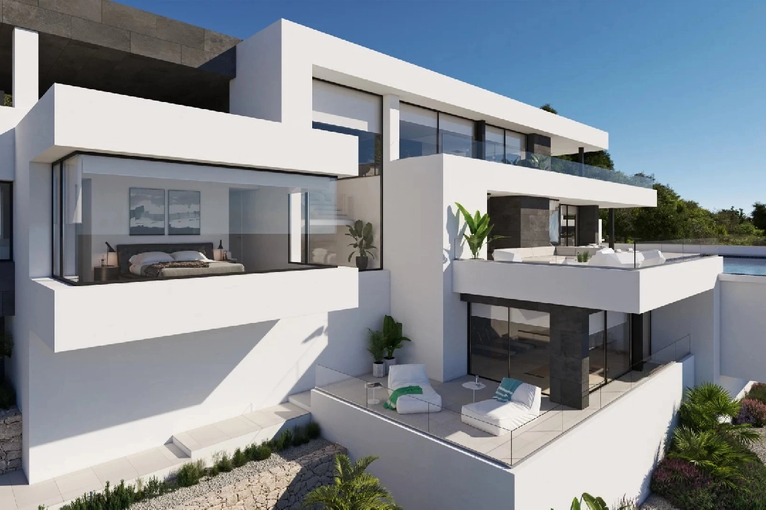 villa en Cumbre del Sol en venta, superficie 830 m², parcela 1877 m², 1 dormitorios, 5 banos, piscina, ref.: BS-83710403-3