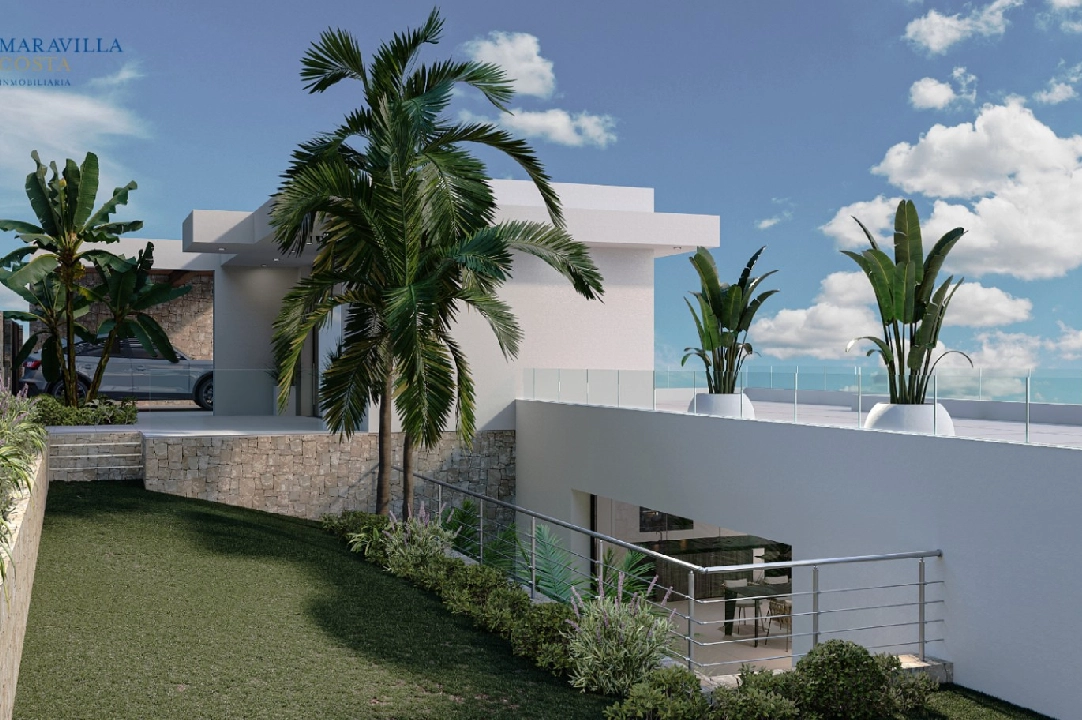 villa en Calpe en venta, superficie 453 m², ano de construccion 2023, aire acondicionado, parcela 1013 m², 4 dormitorios, 4 banos, ref.: MV-2506-5