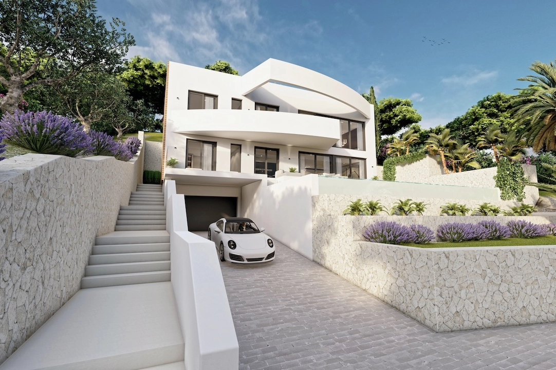 villa en Altea(Sierra de Altea) en venta, superficie 500 m², aire acondicionado, parcela 1270 m², 4 dormitorios, 4 banos, piscina, ref.: CA-H-1718-AMB-15