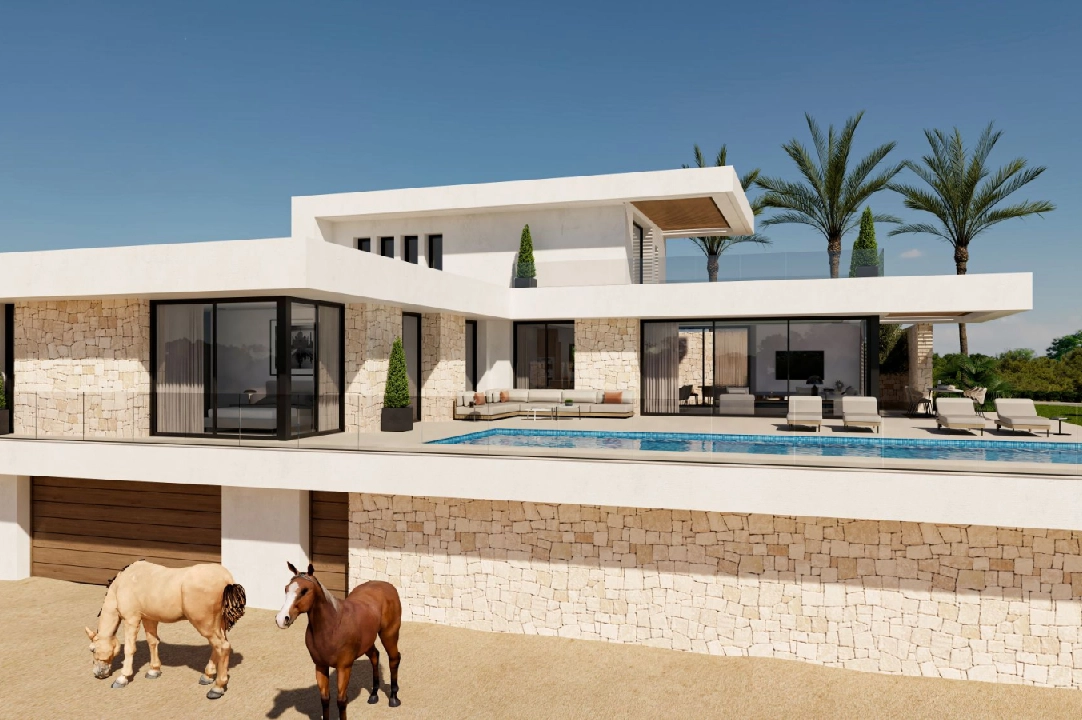 villa en Beniarbeig(Tosals) en venta, superficie 454 m², ano de construccion 2024, aire acondicionado, parcela 13000 m², 4 dormitorios, 3 banos, piscina, ref.: AS-3623-1