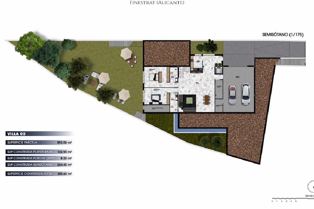 villa en Finestrat(Balcon de Finestrat) en venta, superficie 322 m², aire acondicionado, parcela 565 m², 4 dormitorios, 5 banos, ref.: BP-7043FIN-11