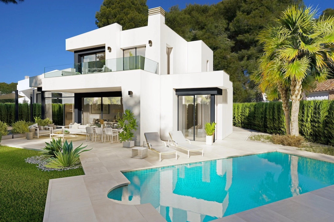 villa en Benissa(La Fustera) en venta, superficie 192 m², aire acondicionado, parcela 725 m², 3 dormitorios, 3 banos, piscina, ref.: CA-H-1713-AMB-1