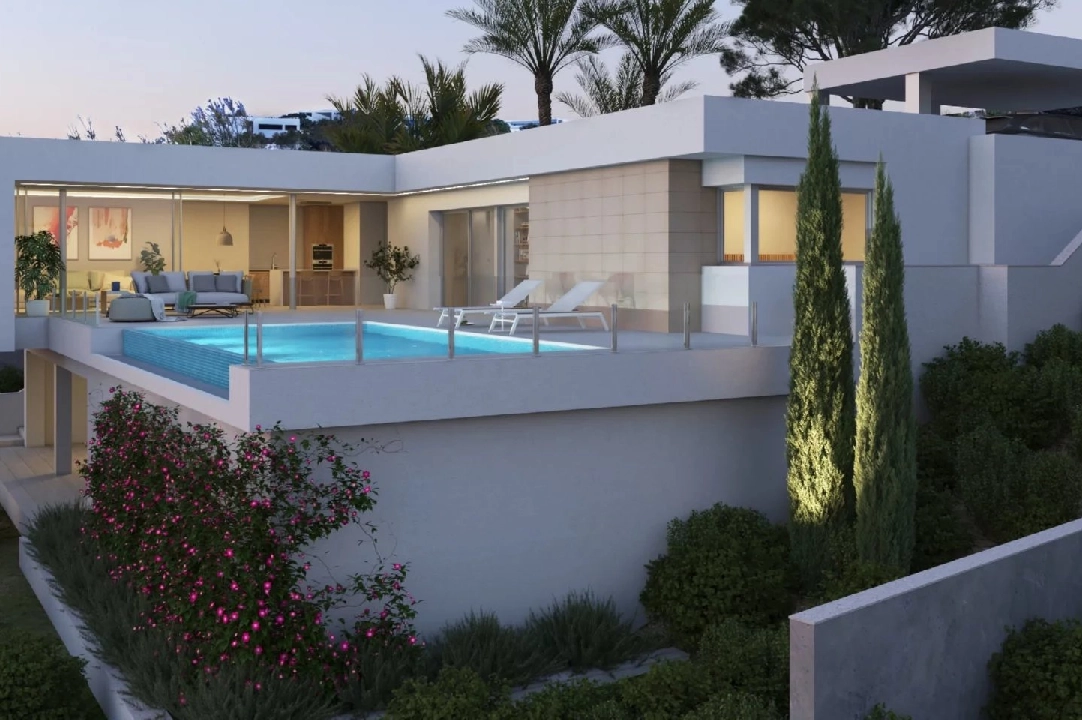 villa en Cumbre del Sol en venta, superficie 329 m², parcela 813 m², 3 dormitorios, 3 banos, piscina, ref.: BS-83851622-4
