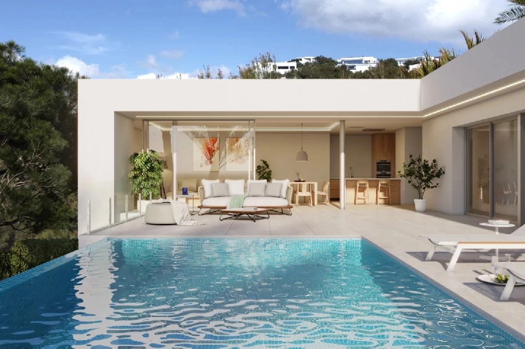 villa en Cumbre del Sol en venta, superficie 329 m², parcela 813 m², 3 dormitorios, 3 banos, piscina, ref.: BS-83851622-7