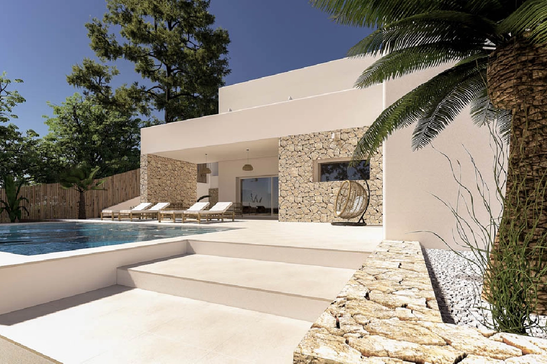 villa en Moraira(La Pinada) en venta, superficie 435 m², aire acondicionado, parcela 800 m², 4 dormitorios, 4 banos, ref.: BP-7103MOR-3
