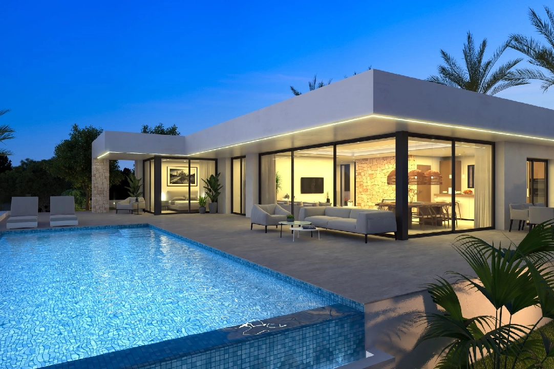 villa en Denia en venta, superficie 266 m², aire acondicionado, parcela 999 m², 4 dormitorios, 4 banos, piscina, ref.: UM-UV-PITO-8