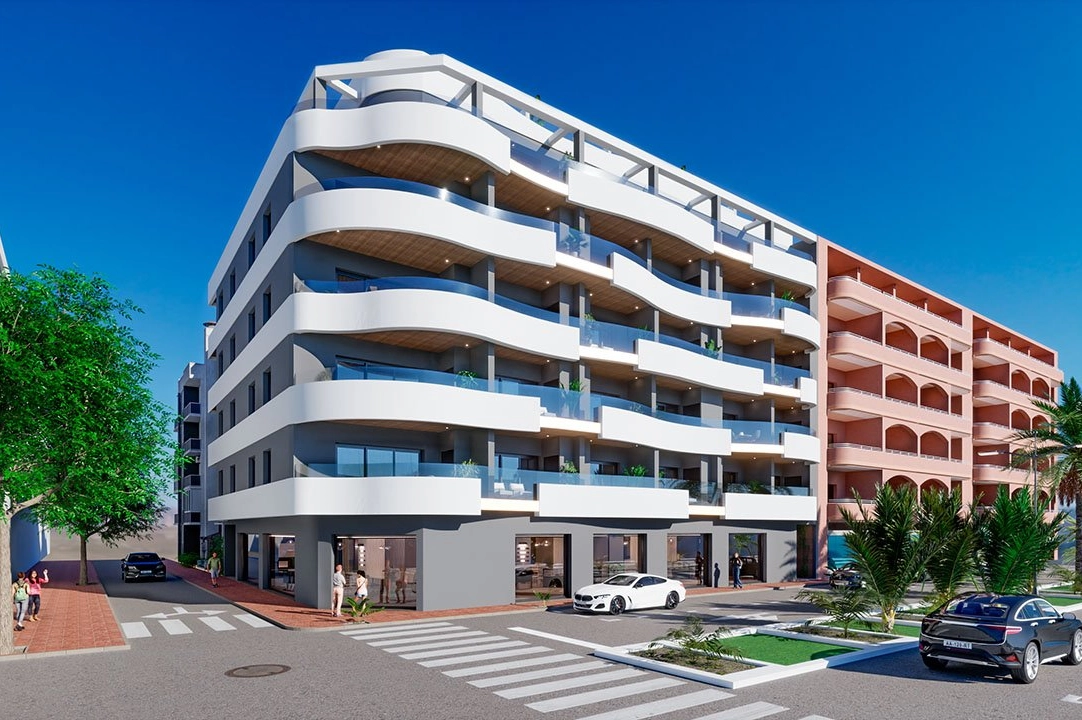 apartamento en la planta superior en Torrevieja en venta, superficie 82 m², estado first owner, 2 dormitorios, 2 banos, piscina, ref.: HA-TON-203-A01-1