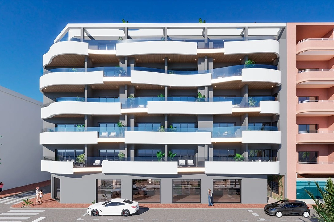 apartamento en la planta superior en Torrevieja en venta, superficie 82 m², estado first owner, 2 dormitorios, 2 banos, piscina, ref.: HA-TON-203-A01-4