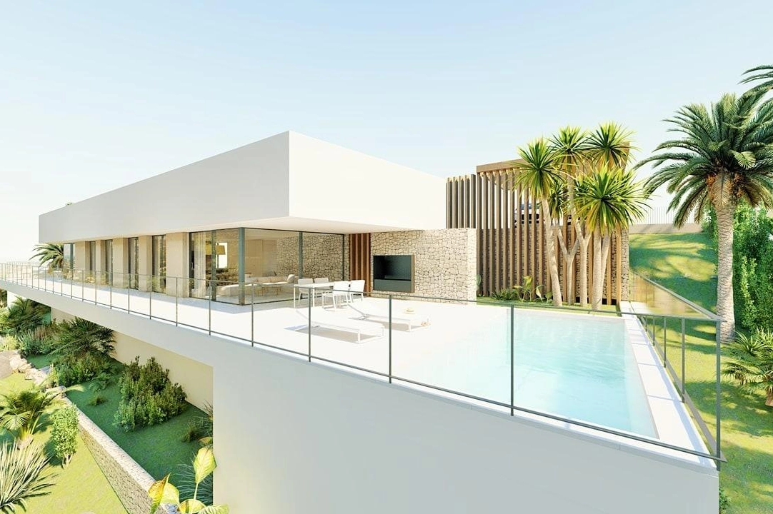 villa en Denia(La Sella) en venta, superficie 176 m², aire acondicionado, parcela 1514 m², 3 dormitorios, 3 banos, piscina, ref.: AM-12128DA-3700-14
